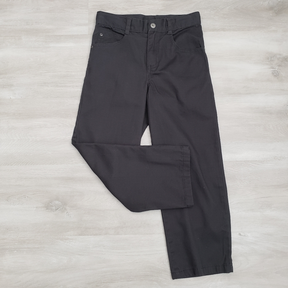 New Calvin Klein Jeans Boy's Khaki Dress Pants sz 6